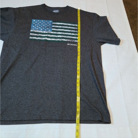 Columbia American Flag Tee Size XL - Picture 7 of 8